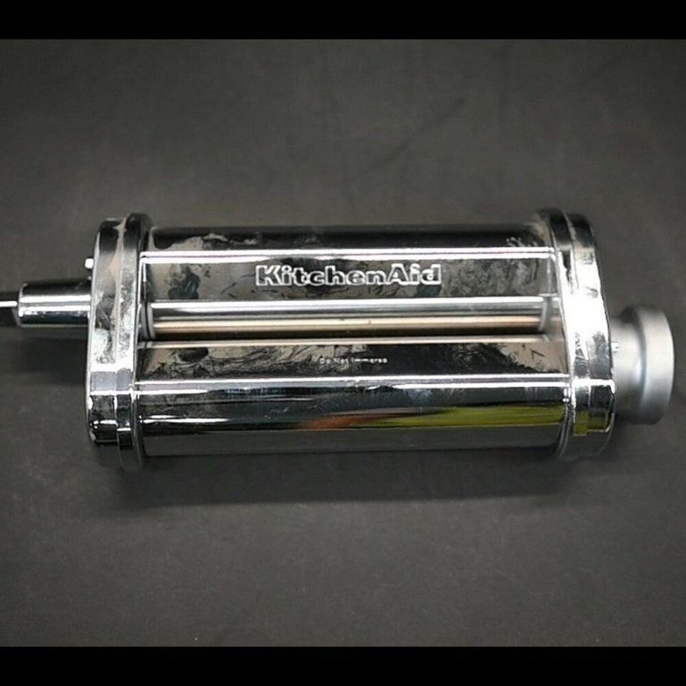 KitchenAid Pasta Roller Attachment Stand Mixer KSMPSA 5-4-3-2-1 Classic Chrome